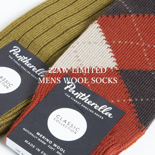 22AW LIMITED MENS WOOL SOCKS